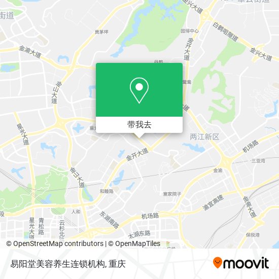 易阳堂美容养生连锁机构地图