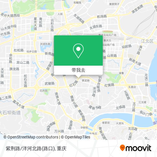 紫荆路/洋河北路(路口)地图