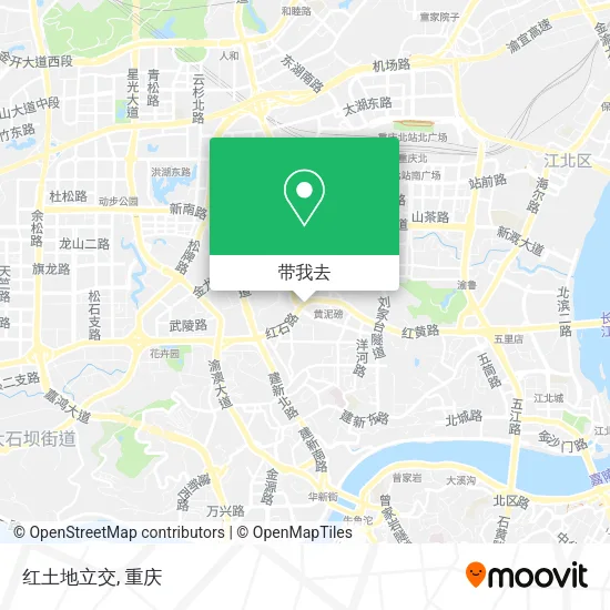 红土地立交地图
