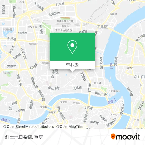 红土地日杂店地图
