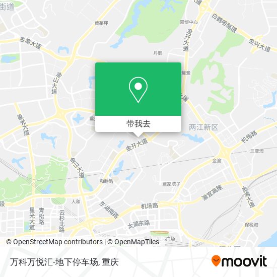 万科万悦汇-地下停车场地图