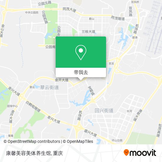 康馨美容美体养生馆地图