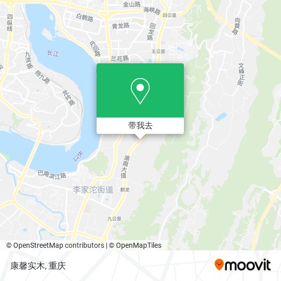康馨实木地图