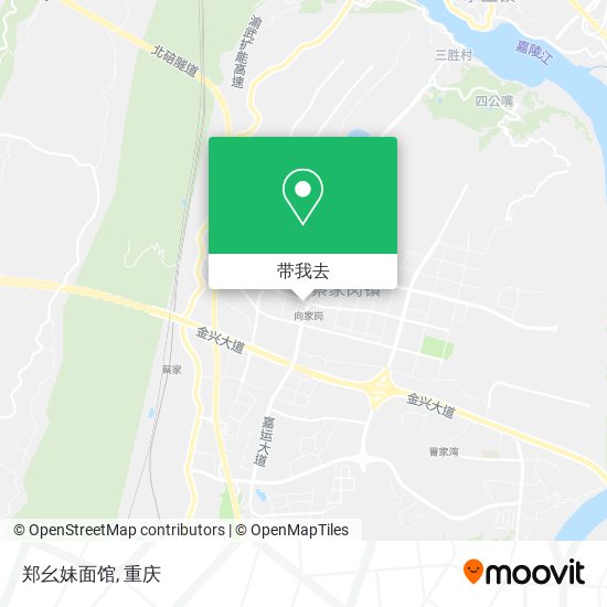 郑幺妹面馆地图