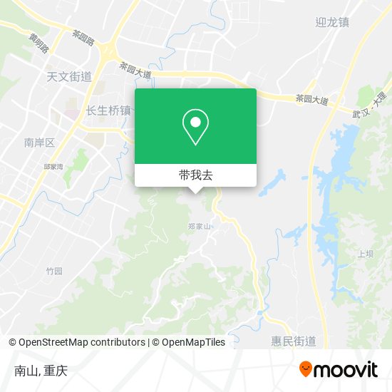 南山地图