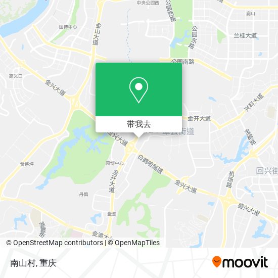 南山村地图