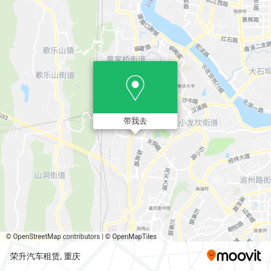 荣升汽车租赁地图