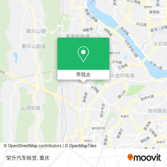 荣升汽车租赁地图