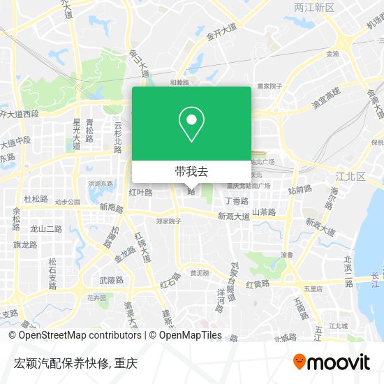 宏颖汽配保养快修地图