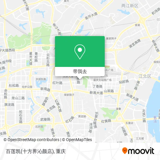 百莲凯(十方界沁颜店)地图