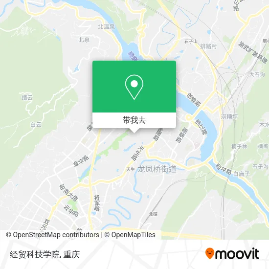 经贸科技学院地图