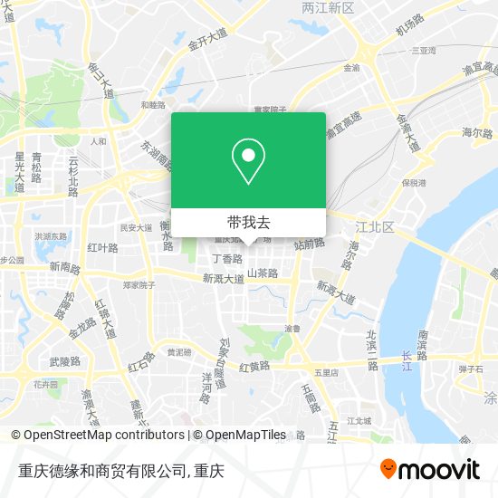 重庆德缘和商贸有限公司地图