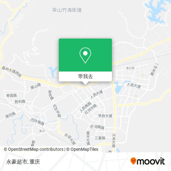 永豪超市地图
