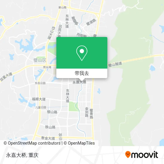 永嘉大桥地图