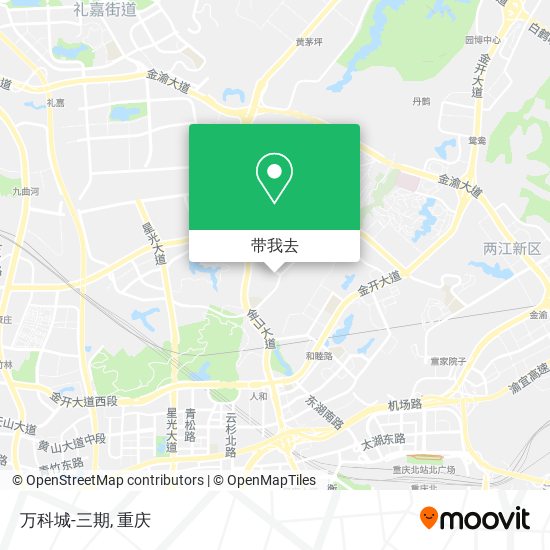 万科城-三期地图