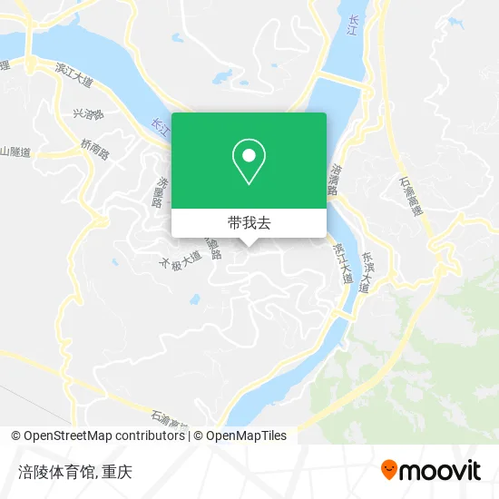 涪陵体育馆地图