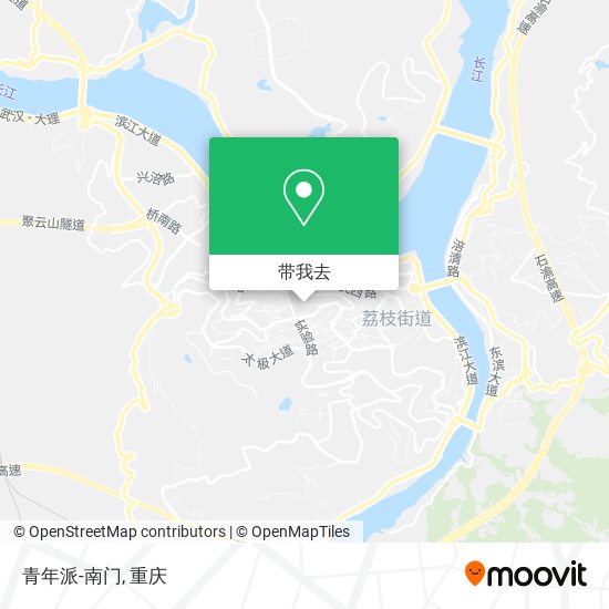 青年派-南门地图