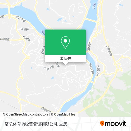 涪陵体育场经营管理有限公司地图