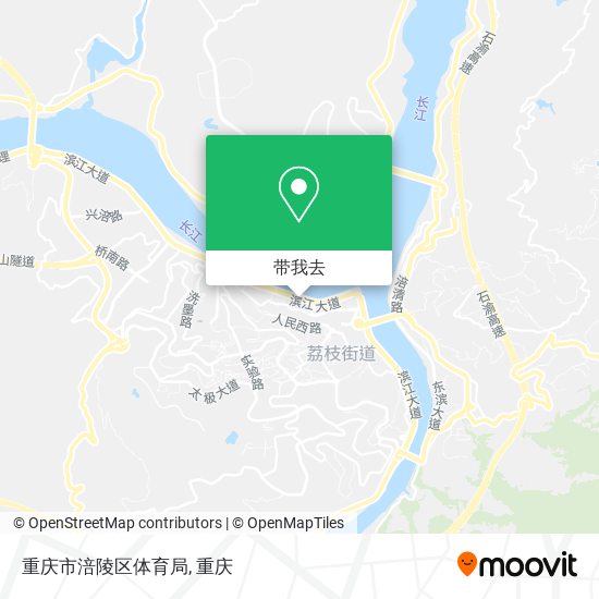 重庆市涪陵区体育局地图