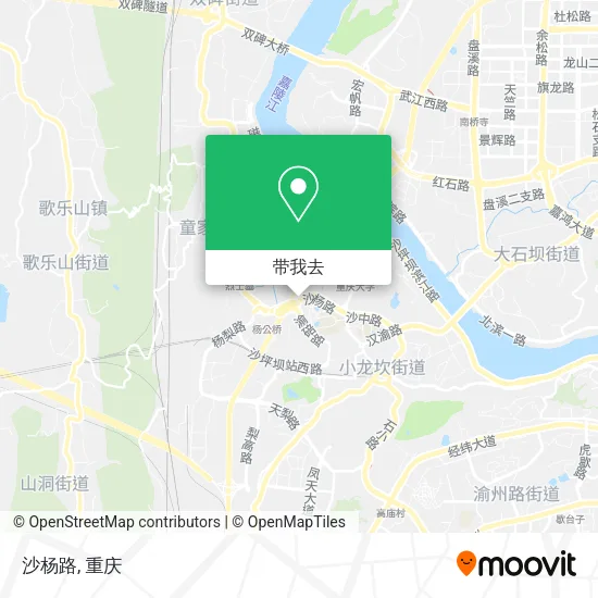 沙杨路地图