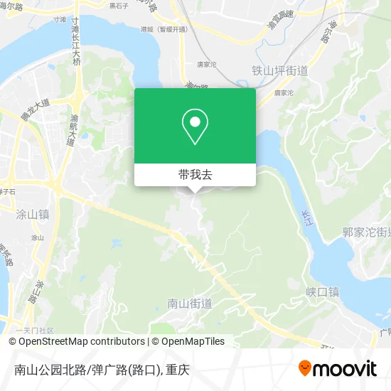 南山公园北路/弹广路(路口)地图