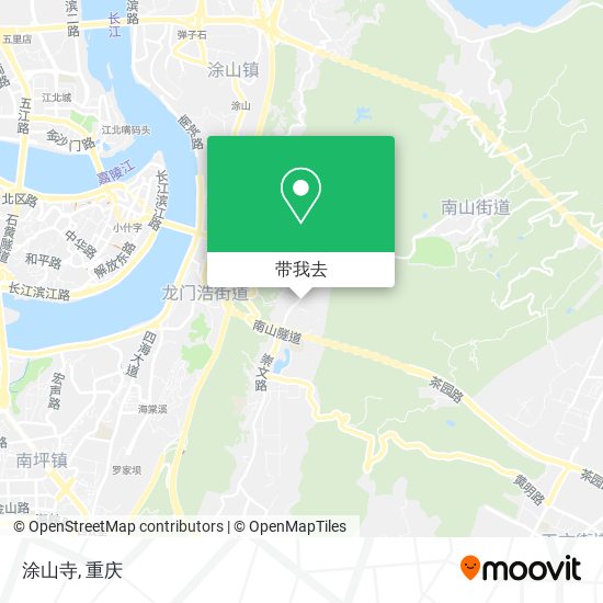 涂山寺地图