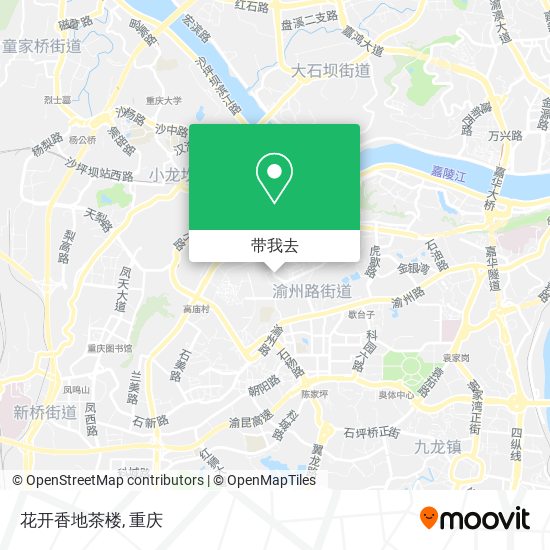 花开香地茶楼地图