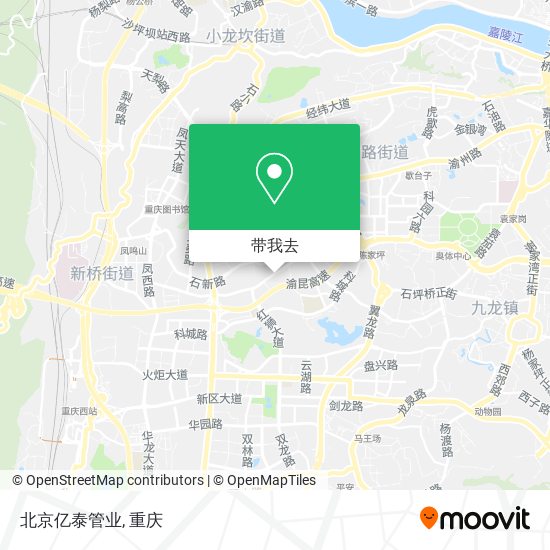 北京亿泰管业地图