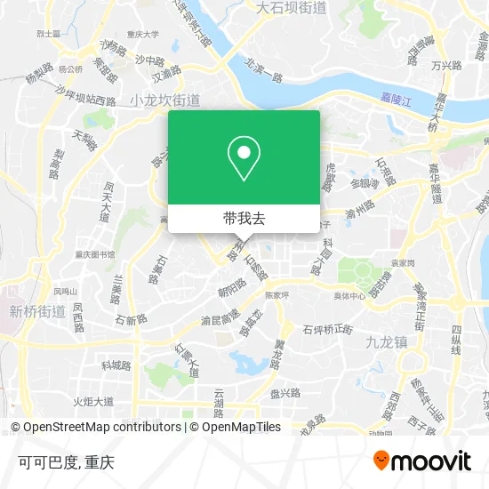 可可巴度地图