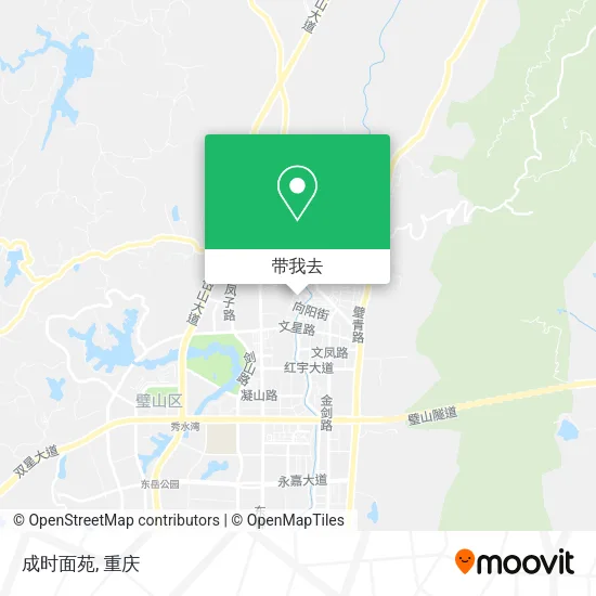 成时面苑地图