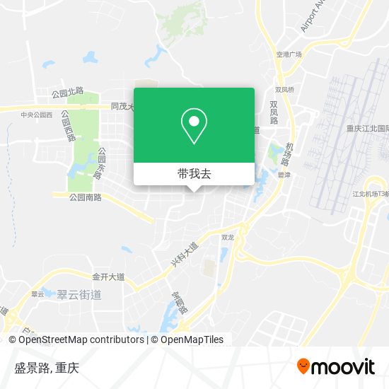 盛景路地图