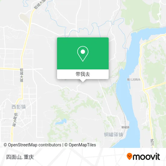 四面山地图