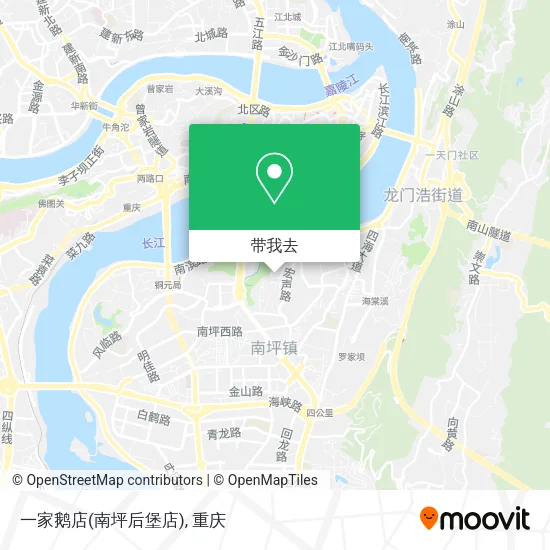 一家鹅店(南坪后堡店)地图
