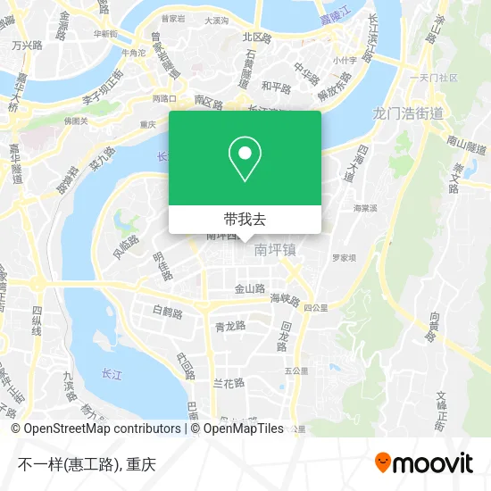 不一样(惠工路)地图