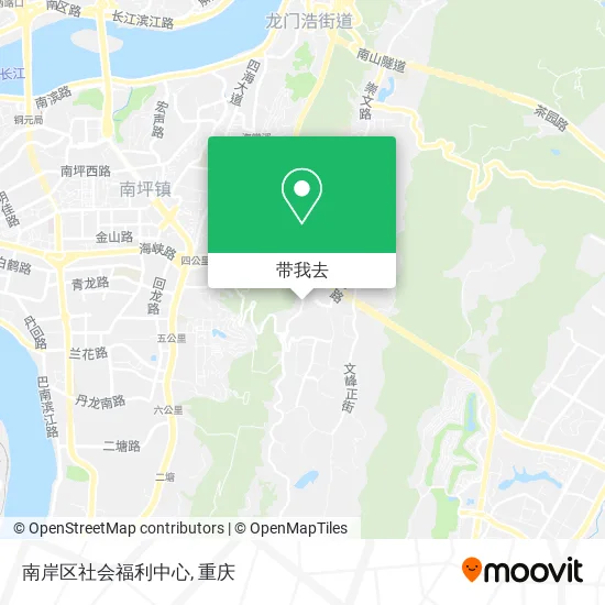 南岸区社会福利中心地图