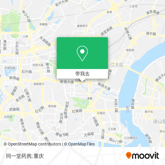 同一堂药房地图