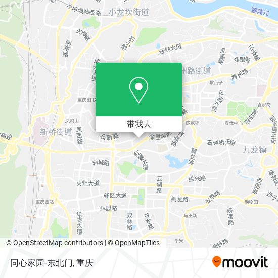 同心家园-东北门地图