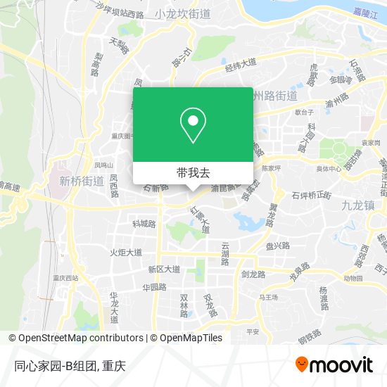 同心家园-B组团地图