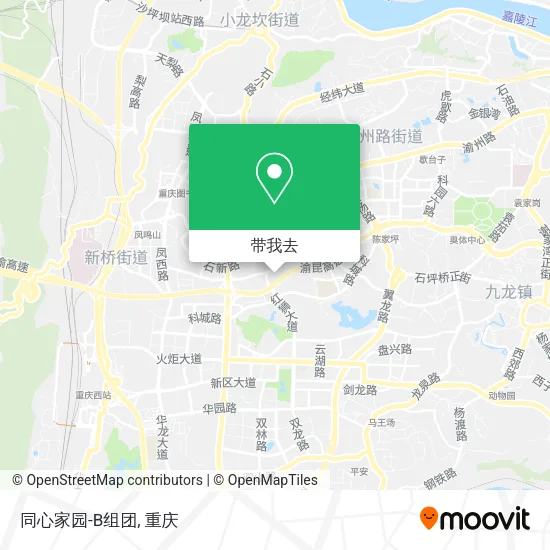同心家园-B组团地图