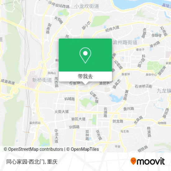 同心家园-西北门地图