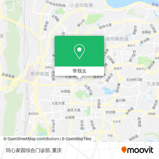 同心家园综合门诊部地图