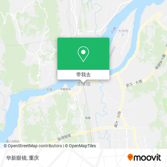 华新眼镜地图