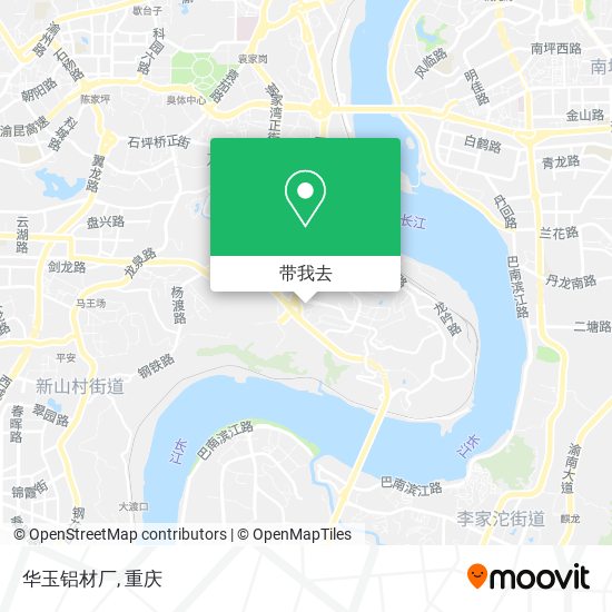 华玉铝材厂地图