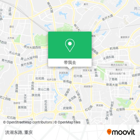 洪湖东路地图