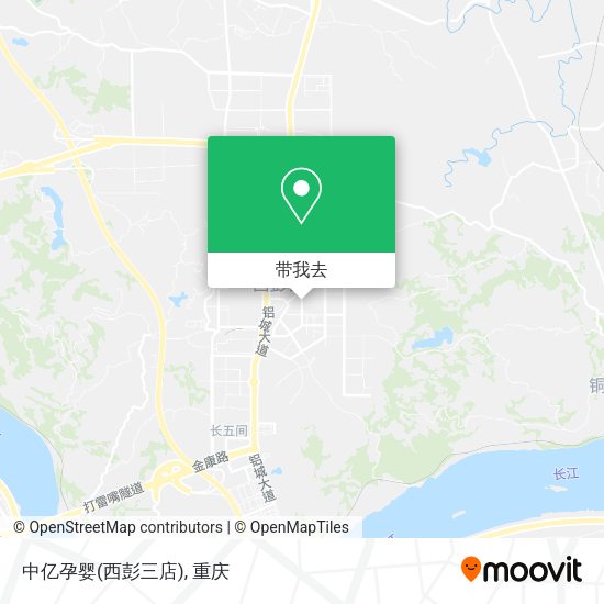 中亿孕婴(西彭三店)地图