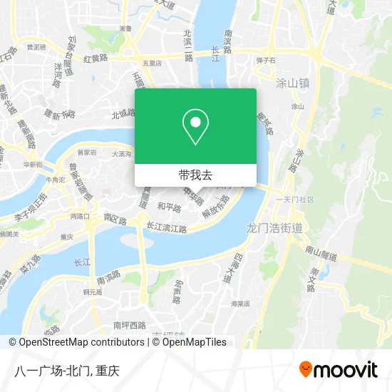 八一广场-北门地图