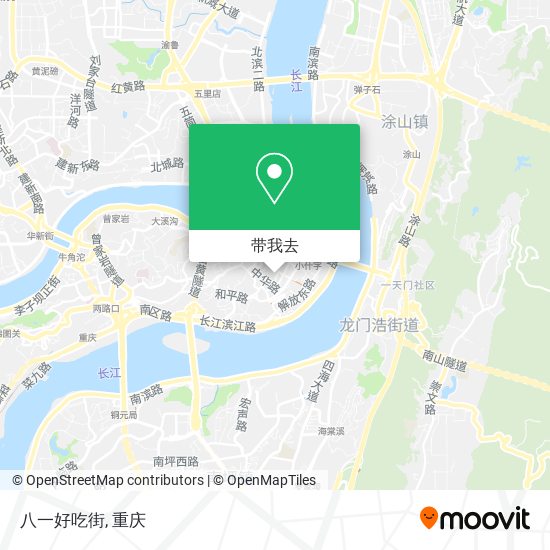 八一好吃街地图