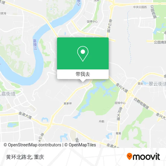 黄环北路北地图