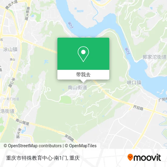重庆市特殊教育中心-南1门地图