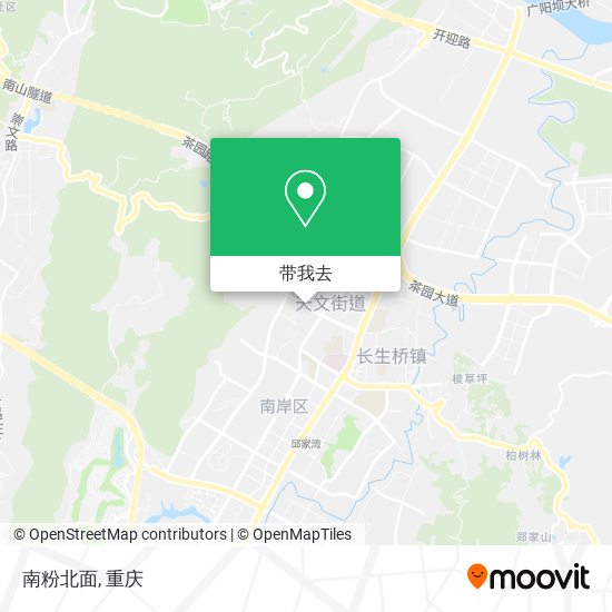 南粉北面地图